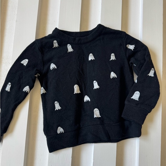 Chaser Other - Chaser Black Sweatshirt with Ghost Print